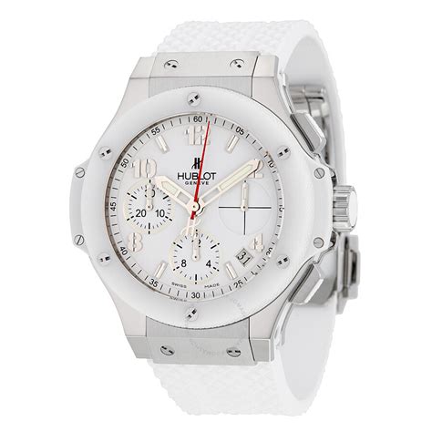 montre hublot blanche|Hublot horlogerie.